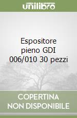 Espositore pieno GDI 006/010 30 pezzi libro