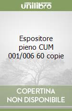 Espositore pieno CUM 001/006 60 copie libro