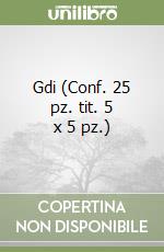 Gdi (Conf. 25 pz. tit. 5 x 5 pz.) libro