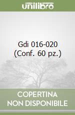 Gdi 016-020 (Conf. 60 pz.) libro