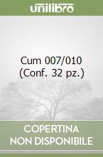 Cum 007/010 (Conf. 32 pz.) libro