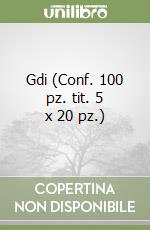 Gdi (Conf. 100 pz. tit. 5 x 20 pz.) libro