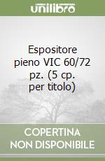 Espositore pieno VIC 60/72 pz. (5 cp. per titolo) libro