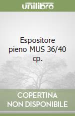 Espositore pieno MUS 36/40 cp. libro