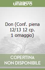Don (Conf. piena 12/13 12 cp. 1 omaggio) libro