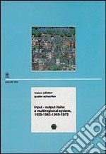 Input-output Italia: a multiregional system (1959-72)