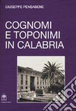 Cognomi e toponimi in Calabria