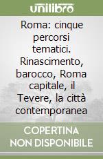 Roma: cinque percorsi tematici. Rinascimento, barocco, Roma capitale, il Tevere, la città contemporanea libro