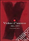 Video d'autore (1986-1995) libro