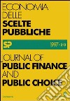 Journal of public finance and public choice. Economia delle scelte pubbliche (1997) (2-3) libro