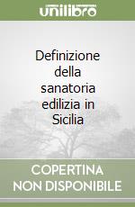 Definizione della sanatoria edilizia in Sicilia libro