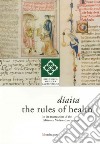 Díaita. The rules of health in the manuscripts of the Biblioteca Medicea Laurenziana libro