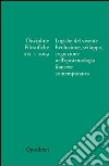 Discipline filosofiche (2009). Vol. 1: Logiche del vivente libro di Cavazzini A. (cur.) Gualandi A. (cur.)