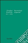 Discipline filosofiche (2009). Vol. 2: Epistemologie pragmatiste libro