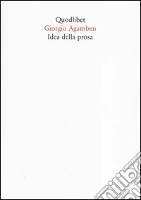 Idea della prosa