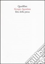 Idea della prosa libro