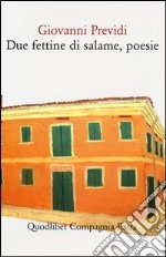 Due fettine di salame, poesie libro