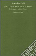Cosa possiamo fare con il fuoco? Letteratura e altri ambienti libro