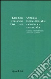 Discipline filosofiche (2016). Vol. 1: Ontologie fenomenologiche: individualità, essenza, idea libro