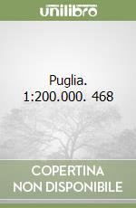 Puglia. 1:200.000. 468 libro