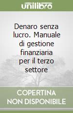 Denaro senza lucro. Manuale di gestione finanziaria per il terzo settore libro