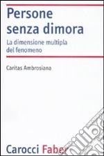 Le persone senza dimora. La dimensione multipla del fenomeno libro