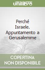 Perché Israele. Appuntamento a Gerusalemme libro