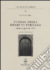 Storia degli ebrei di Ferrara. Dalle origini al 1943 libro