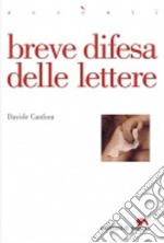 Breve difesa delle lettere libro