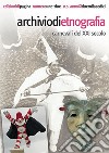 Archivio di etnografia (2016). Vol. 1-2 libro