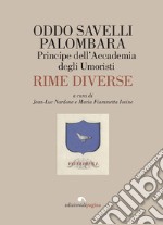 Rime diverse libro