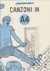 Canzoni in A4 libro
