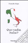 Quo vadis, Italia? Dal passaggio tra Prima e Seconda Repubblica all'attuale recessione economico-sociale libro