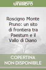 Roscigno Monte Pruno: un sito di frontiera tra Paestum e il Vallo di Diano libro