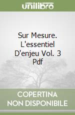 Sur Mesure. L'essentiel D'enjeu Vol. 3 Pdf