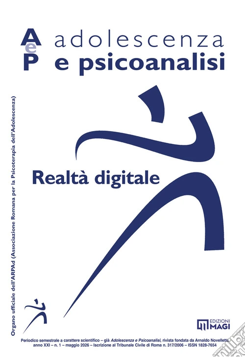 Adolescenza e psicoanalisi (2026). Vol. 1: Realtà digitale