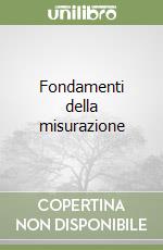 Fondamenti della misurazione