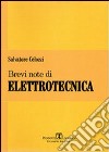 Brevi note di elettrotecnica libro