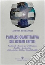 L'analisi quantitativa dei sistemi critici libro