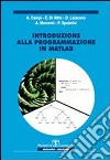 Introduzione alla programmazione in Matlab libro