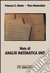 Note di analisi matematica. Vol. 1 libro