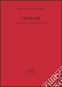 Marcus Valerius Martialis. Epigrams