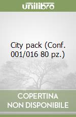 City pack (Conf. 001/016 80 pz.) libro