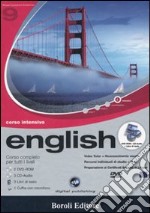 English. Corso completo per tutti i liveli. Corso intensivo. 3 CD Audio e 2 DVD-ROM libro