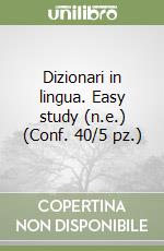 Dizionari in lingua. Easy study (n.e.) (Conf. 40/5 pz.) libro