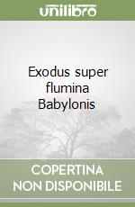 Exodus super flumina Babylonis libro