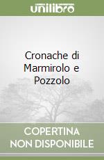 Cronache di Marmirolo e Pozzolo libro