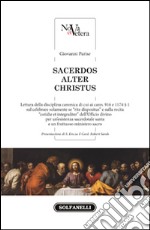 Sacerdos alter Christus libro