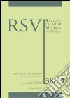RSV. Rivista di studi vittoriani vol. 38-39. Ediz. inglese libro
