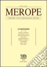 Merope. E. M. Foster revisited vol. 61-62 libro